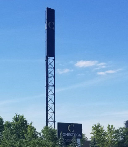 Conestoga mobile tower